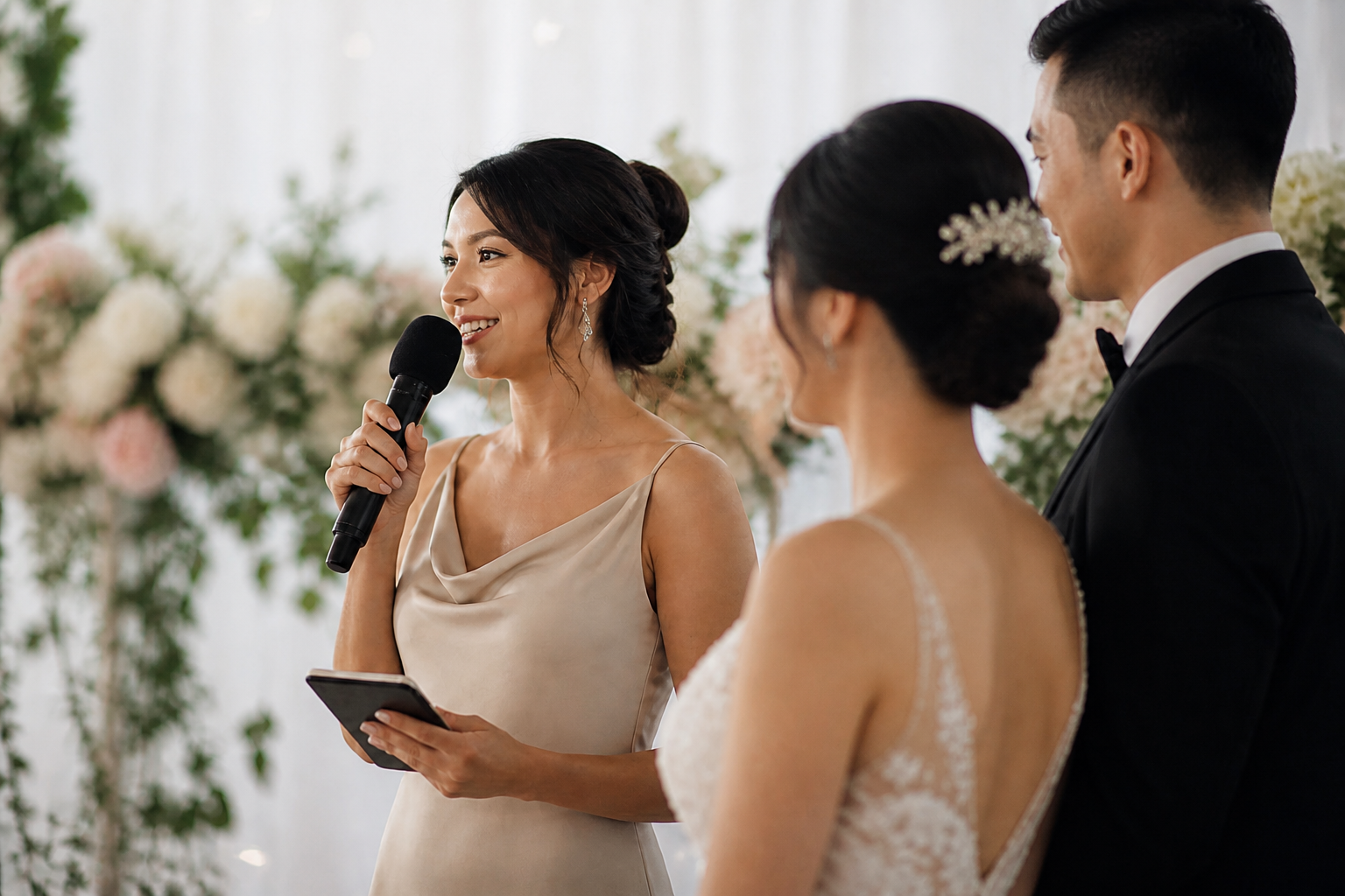 婚禮主持｜讓新人被好好照顧的那種現場圖片