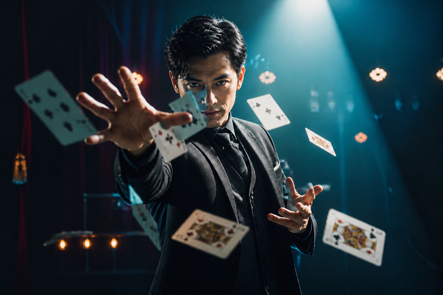 舞台魔術秀｜需要「拉一把」的時候再上圖片